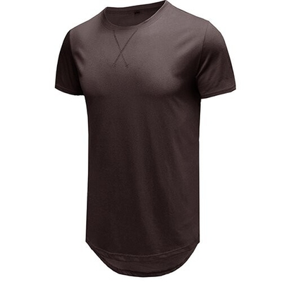 Round Neck T Shirt Men'S Cotton Short Sleeve Summer Loose And Leisure European