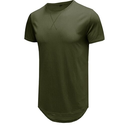Round Neck T Shirt Men'S Cotton Short Sleeve Summer Loose And Leisure European