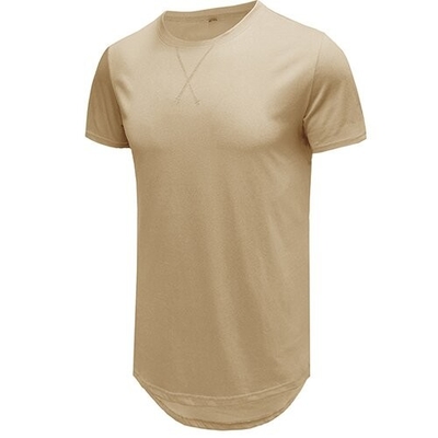 Round Neck T Shirt Men'S Cotton Short Sleeve Summer Loose And Leisure European
