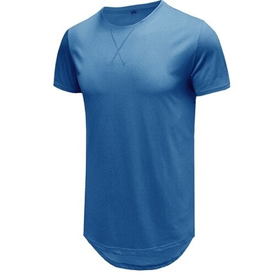 Round Neck T Shirt Men'S Cotton Short Sleeve Summer Loose And Leisure European