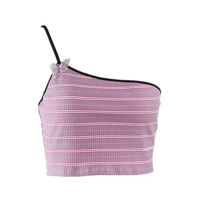 OEM European and American style polyester new long -sleeved V -neck loose band -dyeing printed short T -shirt w