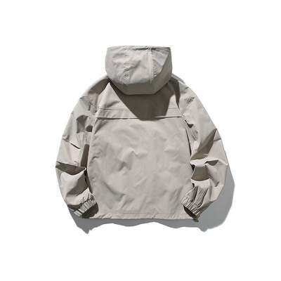 Wholesale  Fashion Style  Jacket  High Quantity Windproof Vintage Campus Men Hooded Jacket